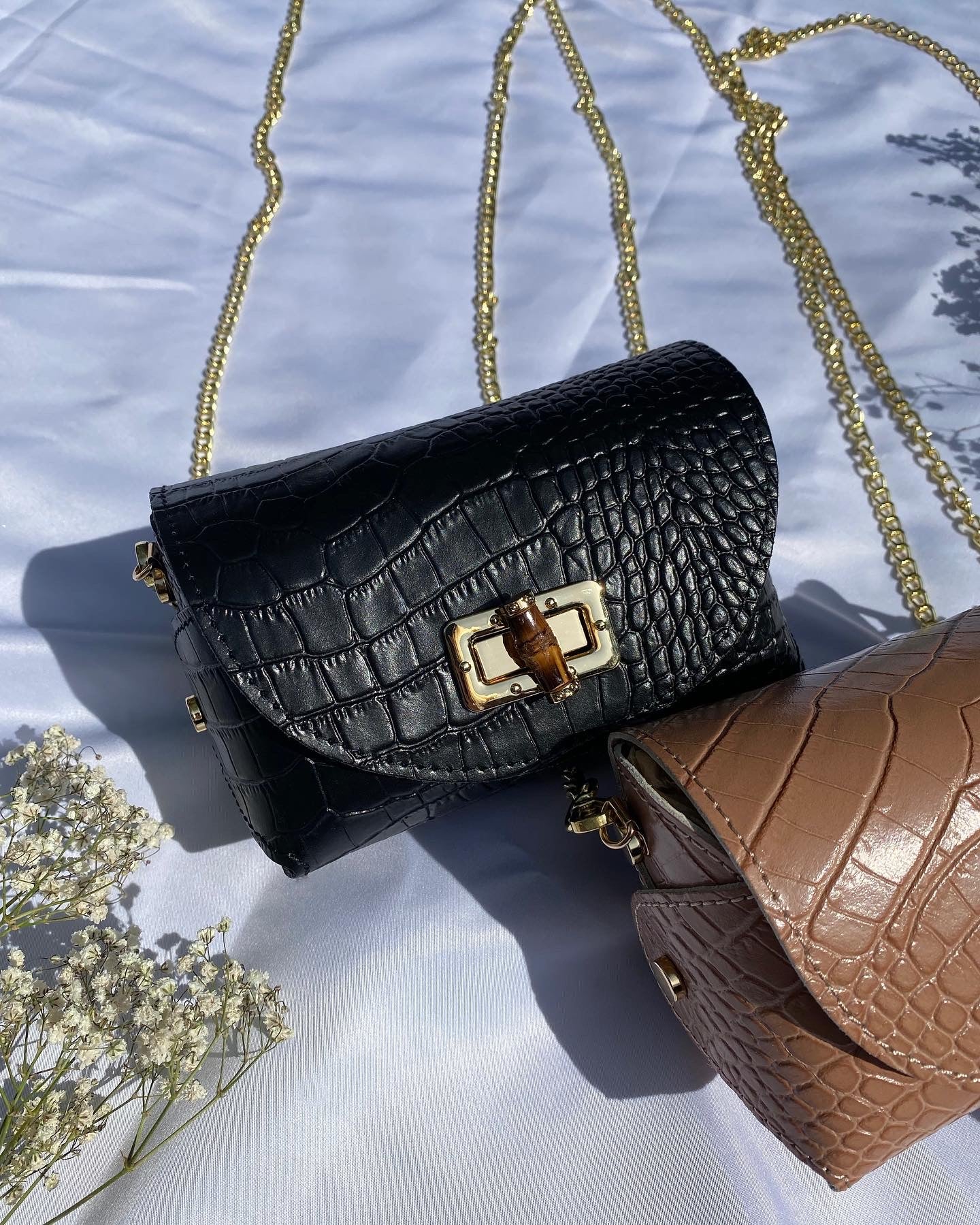 AMANDA - Borsa Mini Croc