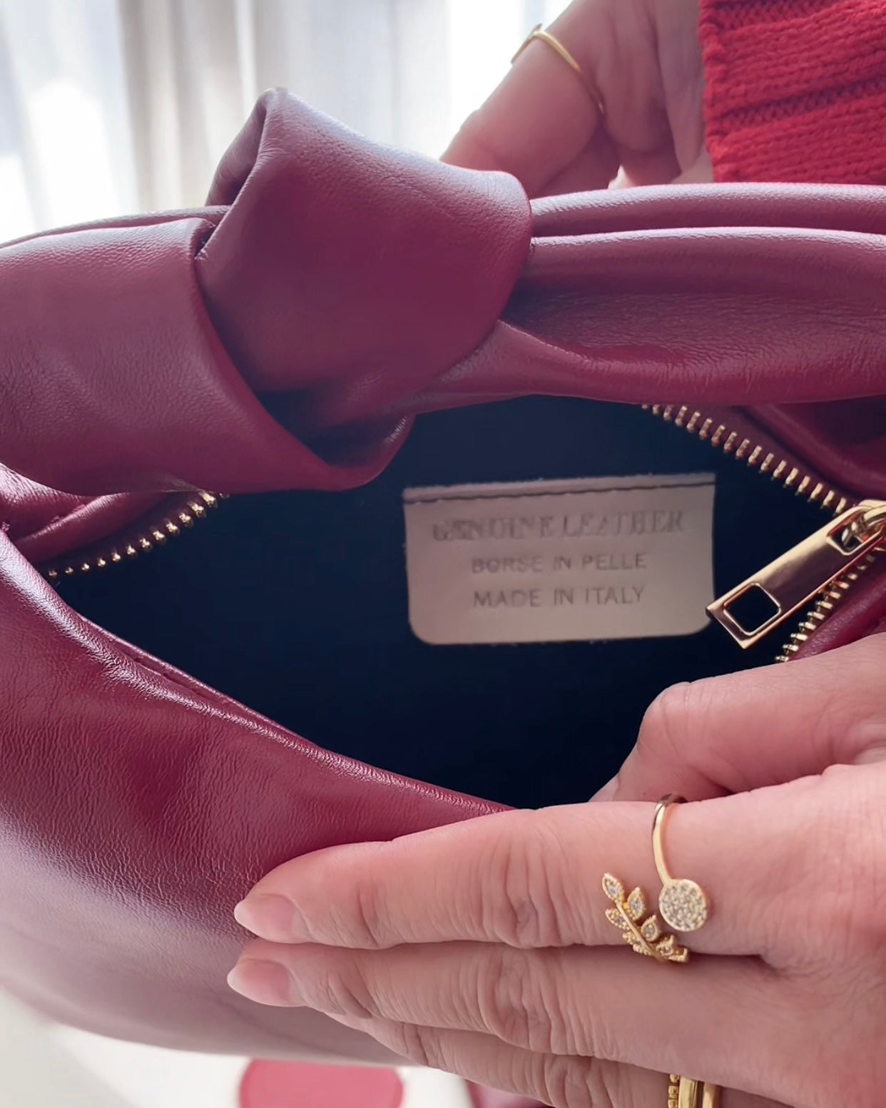 LIAN - Mini Bag with Knot