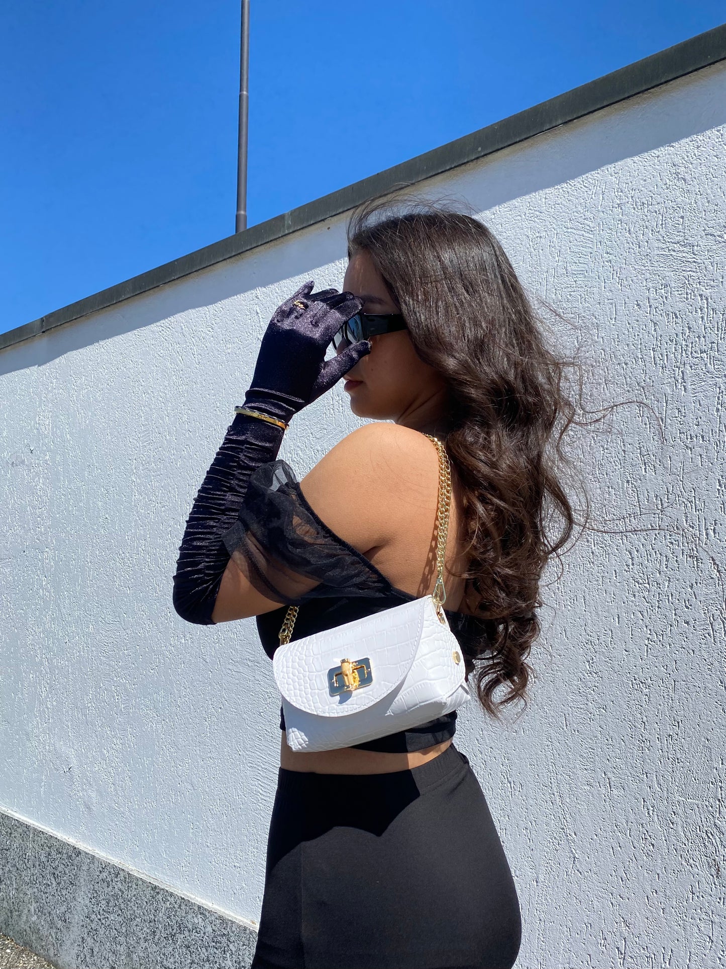 AMANDA - Borsa Mini Croc